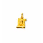 Anhänger 750/18 K Gelbgold, Schutzengel