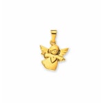 Pendentif or jaune 750/18 ct, Ange gardien