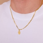 Anhänger 750/18 K Gelbgold Schutzengel - AME1024