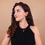 Anhänger 750/18 K Gelbgold Schutzengel - AME1024