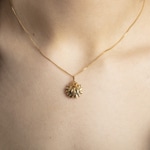 Pendentif or jaune 750/18 ct Soleil - 1156.07579/0001