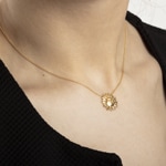 Pendentif or jaune 750/18 ct Soleil - 1156.08135/0001
