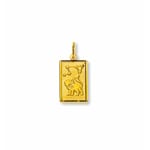 Pendant 750/18 K Yellow Gold, Astrological sign of Leo - AST1008