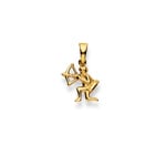Anhänger 750/18 K Gelbgold, Sternzeichen Schütze