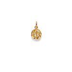 Pendentif or jaune 750/18 ct, Signe du zodiaque Scorpion