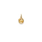 Pendant 750/18 K Yellow Gold Astrological Sign of Taurus