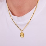 Pendentif or jaune 750/18 ct, Signe du zodiaque Balance - 1154.06029/0100