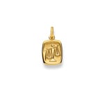 Anhänger 750/18 K Gelbgold, Sternzeichen Waage