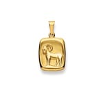Anhänger 750/18 K Gelbgold, Sternzeichen Widder