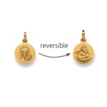Anhänger 750/18 K Gelbgold, Sternzeichen Zwillinge - 1154.05005/0600