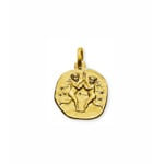 Anhänger 750/18 K Gelbgold, Sternzeichen Zwillinge
