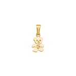Pendant 750/18 K Yellow Gold, Teddy