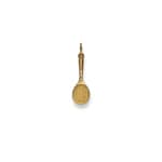 Anhänger 750/18 K Gelbgold, Tennisschläger