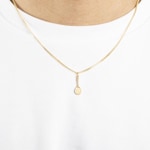 Anhänger 750/18 K Gelbgold, Tennisschläger - 1156.08519/0002