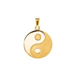Anhänger 750/18 K Gelbgold, Yin Yang