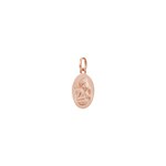 Pendentif or rosé 750/18 ct 12x14mm, Ange gardien - 20571R