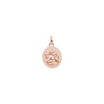 Anhänger 750/18 K Roségold 12x14mm, Schutzengel
