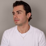 Pendentif or rosé 750/18 ct 12x14mm, Ange gardien - 20571R