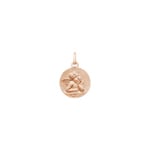 Pendentif or rosé 750/18 ct 16mm, Ange gardien