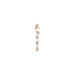 Pendant 750/18 K Rose Gold with Diamonds 0.05 ct H/si