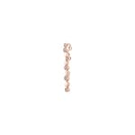Pendentif or rosé 750/18 ct avec diamants 0.05 ct H/si - AN-73313-RG