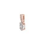 Pendant 750/18 K Rose Gold with Diamonds 0.21 ct H/si - AN-55433-RG