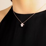 Pendant 750/18 K Rose Gold with Diamonds 0.25 ct H/si - AN-69999-RG