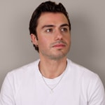 Pendant 750/18 K White Gold 13x15mm, Madonna - 20710G