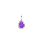 Anhänger 750/18 K Weissgold mit Amethyst