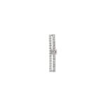 Anhänger 750/18 K Weissgold mit Diamanten 0.12 ct H/si