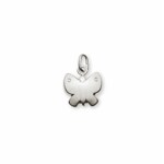 Anhänger 750/18 K Weissgold, Schmetterling