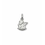 Pendant 750/18 K White Gold, Guardian Angel