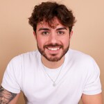 Anhänger 750/18 K Weissgold, Sternzeichen Fische - AST2051