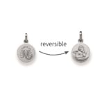 Pendentif or gris 750/18 ct, Signe du zodiaque Lion - 1254.05005/0800