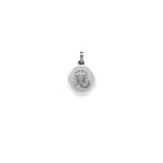 Pendentif or gris 750/18 ct, Signe du zodiaque Scorpion