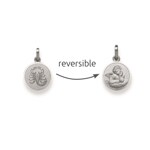 Pendant 750/18 K White Gold Astrological Sign of Libra - 1254.05005/1000