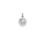 Pendentif or gris 750/18 ct, Signe du zodiaque Bélier