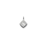 Pendant 750/18 K White Gold, Astrological sign of Aries