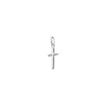 Pendant 925 Silver rhodium-plated 10x14mm, Cross - 336086