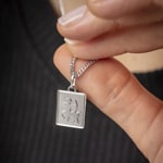 Anhänger 925 Silber rhodiniert Sternzeichen Schütze 12x14mm - 306661.9