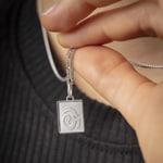 Anhänger 925 Silber rhodiniert Sternzeichen Steinbock 12x14mm - 306661.10