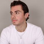 Pendentif Argent 925 rhodié 12x14mm, Signe du zodiaque Balance - 306661.7