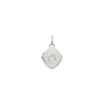Pendentif Argent 925 rhodié 14x16mm, Signe du zodiaque Balance - 336183.7