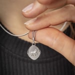 Pendentif Argent 925 rhodié 14x16mm, Signe du zodiaque Bélier - 336183.1