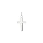 Pendant 925 Silver rhodium-plated 14x21mm, Cross - 336103