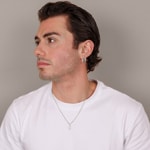 Pendant 925 Silver rhodium-plated 15x15mm, Guardian Angel - 336190