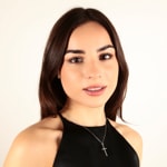 Pendant 925 Silver rhodium-plated 19x33mm, Cross - 336089