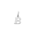Pendentif argent 925 rhodié Lettre B - 316527.B