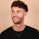 Pendentif argent 925 rhodié Lettre G - 316527.G