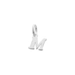 Anhänger 925 Silber rhodiniert Buchstabe M - 316527.M